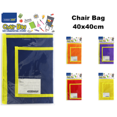 Marlin Polyester Chair Bag - 40 x 40cm, Assorted